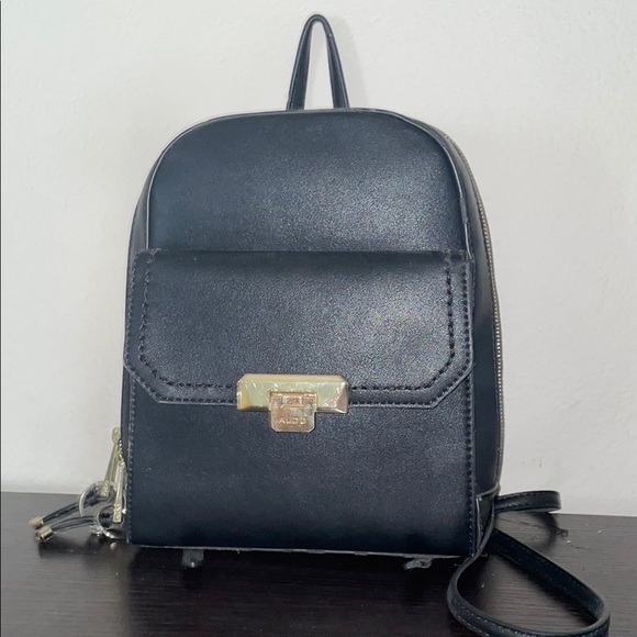 Aldo | Bags | Aldo Mini Faux Leather Backpack | Poshmark